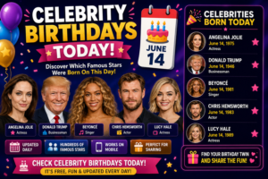 Celebrity Birthdays Today
