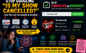 Is It Cancelled or Renewed?